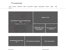 Tablet Screenshot of mannowhere.com